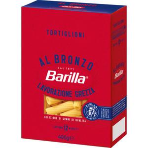 Barilla Pasta Tortiglioni Al Bronz 400g