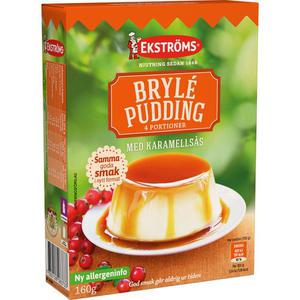 Ekströms Brylépudding med Karamellsås 160g