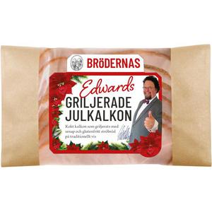 Bröderna Nilsson Edward Bloms Griljerade Julkalkon Skivad 110g Brödernas