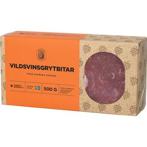 Svenskt Gårdsvilt Vildsvinsgrytbitar Fryst 500g GW:s Utvalda