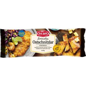 Scan Ostschnitzel Fryst 600g