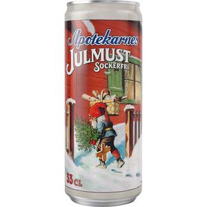 Apotekarnes Julmust Sockerfri 33cl