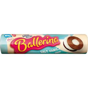 Göteborgskex Ballerina Salt Vanilj 205g