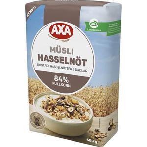 AXA Müsli Hasselnöt 600g Axa