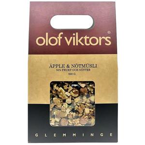 Olof Viktors Müsli Äpple & Nötter 500g