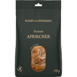 Boden & Lindeberg Aprikoser Hackade 250g