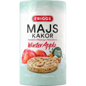 Friggs Majskakor Vinteräpple 125g
