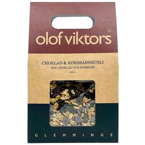 Olof Viktors Müsli Choklad & Körsbär 500g