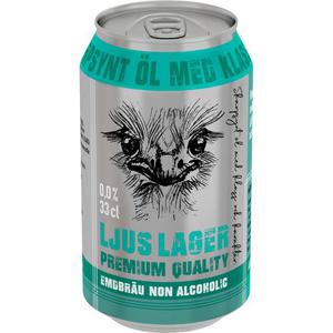 Emdbräu Öl Ljus Lager Alkfri 0,0% 33cl