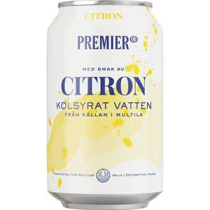 Premier Kolsyrat Vatten Citron 33cl