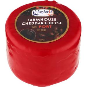 Ilchester Portvinscheddar 34% 400g