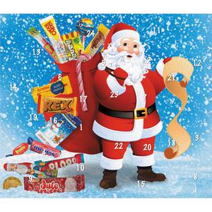 Hultén Adventskalender Godis 310g