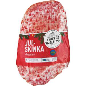 Nybergs Deli Julskinka kokt med svål ca 3kg