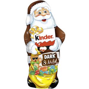 Kinder Choklad Hollow Figure Santa Dark and Mild 110g