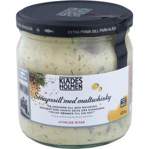 Klädesholmen Senap & Whisky Sill 420g