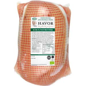 Havor Julskinka Kokt Nitritfri EKO/KRAV ca 2.5kg Gård