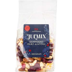 ICA Julmix Kryddad Frukt & Nötmix 200g
