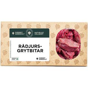 Svenskt Gårdsvilt Rådjursgrytbitar Fryst 500g