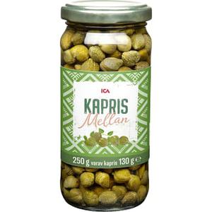 ICA Kapris medium 250 g