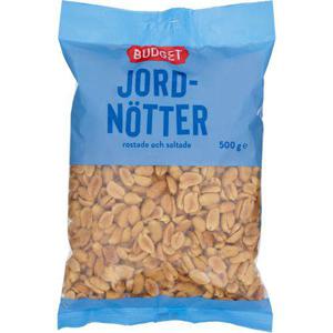 Budget Jordnötter 500g