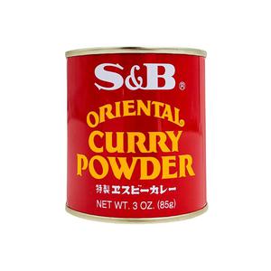 S&B japanskt Currypulver 85g