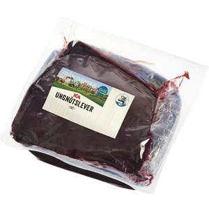ICA Ungnötslever i Bit ca 550g