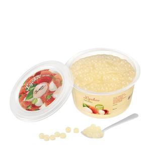 The Inspire Food Company Popping Boba Fruktpärlor till Bubble Tea Litchi 450g