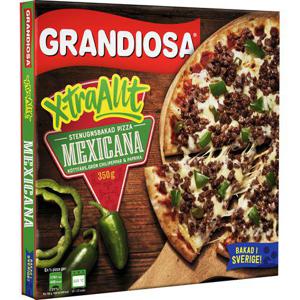 Grandiosa Pizza X-Tra Allt Mexican Fryst 350g