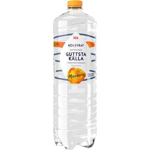 ICA Kolsyrat vatten Mandarin 150cl