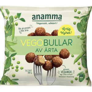 Anamma Vegobullar Ärtprotein Fryst 280g