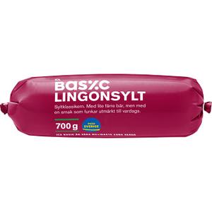 ICA Basic Lingonsylt refill 700g