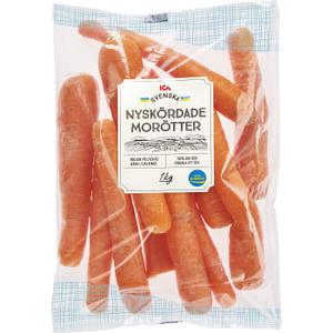 ICA Morotter nyskordade 1kg Klass 1
