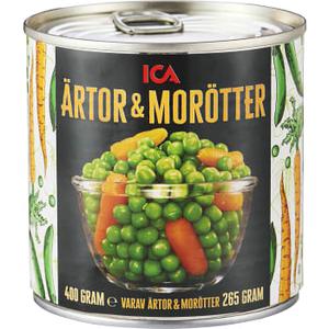ICA Artor & morotter 400g
