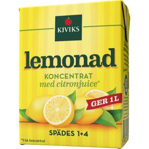Kiviks Musteri Lemonadkoncentrat Citron 2dl
