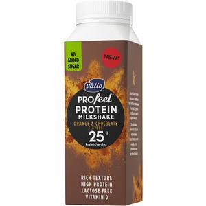 PROfeel Proteinshake (r) Apelsin Choklad Laktosfri 250ml Valio