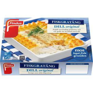 Findus Fiskgratäng Dill Original MSC Fryst 600g