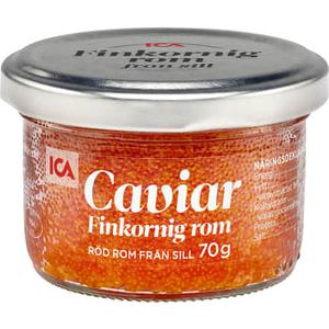 ICA Caviar rom rod 70g