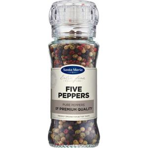 Santa Maria Five Peppers Kvarn 60g