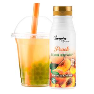 The Inspire Food Company Fruktsirap med smak av Persika Bubble Tea 300ml