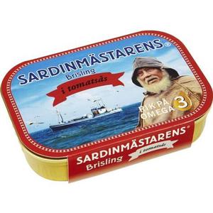 Sardinmastaren Sardiner i Tomatsas MSC 100g