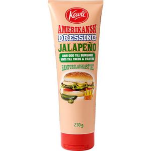 Kavli Amerikansk Dressing Jalapeno 230g