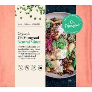 Oh Mungood Mung Bean Mince Fryst EKO 360g !