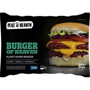 Peas of Heaven Burger of Heaven Fryst 300g