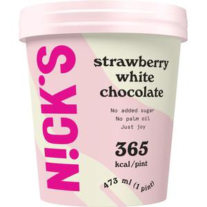 Nick's Glass Strawberry White Chocolate 473ml