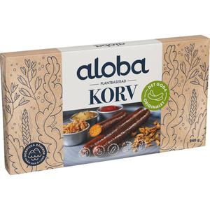 Aloba Korv Plantbaserad Fryst 240g