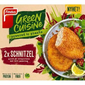 Green Cuisine Schnitzel Vegansk Fryst 200g Findus