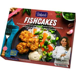 Dafgards Fishcakes Fryst 350g