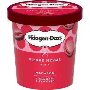 Haagen-Dazs Macaron Strawberry & Raspberry 420ml