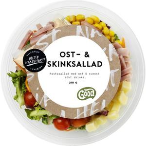 Good Sallad Ost & Skinka 370g