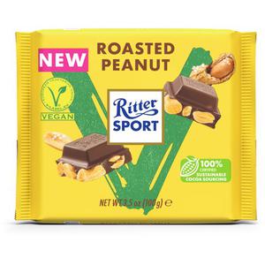 Ritter Sport Rostad Jordnot Vegansk 100g